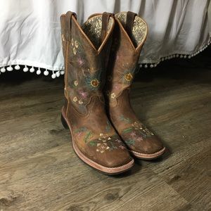 Women’s size 8 Smoky mountain cowboy boots likenew